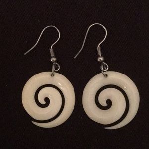 Shell earrings from NZ!